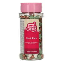 FUNCAKES Décoration en Sucre Christmas Mix Noël 55 g* Décoration Comestible