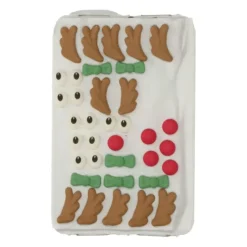 WILTON Décoration Gâteau Noël Rennes en Glace Royale (x12)* Décoration Comestible