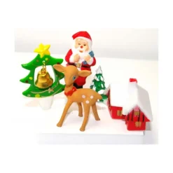 SCRAPCOOKING Décorations de bûches de Noël (x4)* Décoration Gâteau