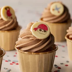 VALRHONA Décors Chocolat Blanc Pirate 24 pièces Chocolatree* Décoration Comestible