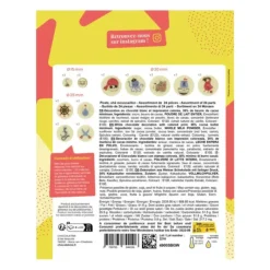 VALRHONA Décors Chocolat Blanc Pirate 24 pièces Chocolatree* Décoration Comestible