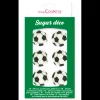 SCRAPCOOKING Décors en Sucre Ballons de Foot (x6)* Décoration Comestible