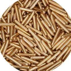 FUNCAKES Décors en Sucre Bâtonnets Bronze 70 g* Décoration Comestible