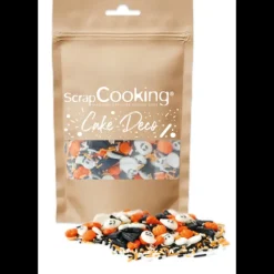 SCRAPCOOKING Décors en Sucre Halloween 42 g* Décoration Comestible