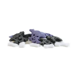 SCRAPCOOKING Décors en sucre Halloween Os et Tête de Mort 50g* Décoration Comestible