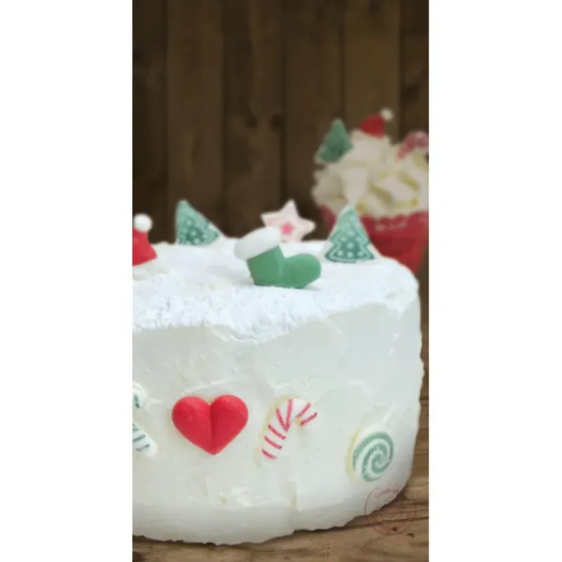 SCRAPCOOKING Décors en Sucre Noël (x12)* Décoration Comestible