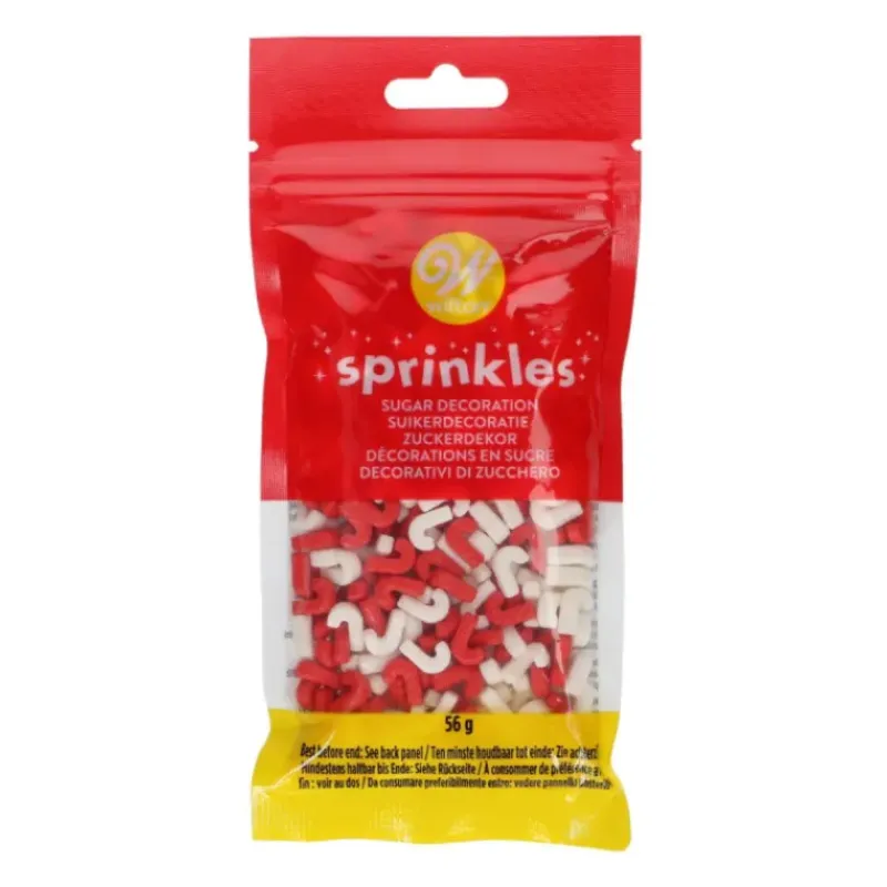 WILTON Décors en Sucre Sucre d'Orge 3D 56 g* Décoration Comestible