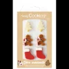 SCRAPCOOKING Décors Pâte d'Amande Noël (x6)* Décoration Comestible