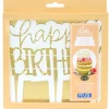 PME Découpoir Cake Topper Happy Birthday Moderne 16,5 x 15 cm* Décoration Gâteau