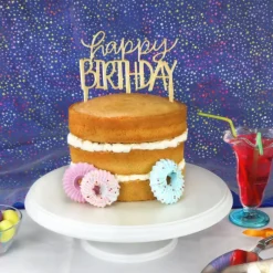 PME Découpoir Cake Topper Happy Birthday Moderne 16,5 x 15 cm* Décoration Gâteau