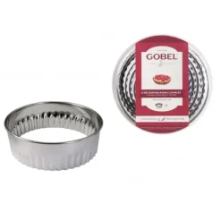 GOBEL Découpoirs Ronds cannelés inox (boite de 8)* Emporte Pièce - Découpoir Pâtisserie