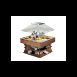 TECFRIGO Desserte Chaude Bain-Marie 1395 x 1395 x 1707 mm* Buffet Self Service