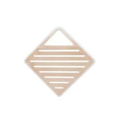 PEBBLY Dessous de Plat Carré Bambou Crème 20 x 20 cm* Servir, Présenter