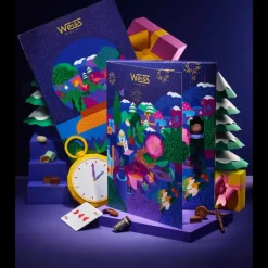 WEISS DLUO Courte Calendrier de l'Avent Chloé Weinfeld 210 g* Chocolats À Offrir