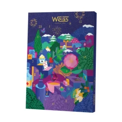 WEISS DLUO Courte Calendrier de l'Avent Chloé Weinfeld 210 g* Chocolats À Offrir
