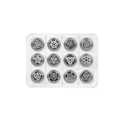 IBILI Douille Inox Russe XL Ø 2,3 cm x H 4 cm (x12)* Douilles Pâtisserie