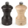 PEUGEOT Duo Moulin à Poivre et à Sel Bistro 10 cm Chocolat et Naturel* Moulin