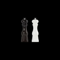 LE CREUSET Duo Moulin à Poivre et à Sel Noir et Blanc 21 cm* Moulin