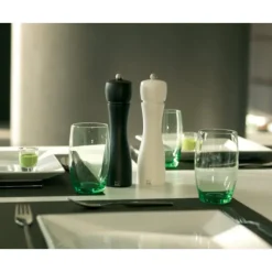 PEUGEOT Duo Moulin à Poivre et à Sel Tahiti 20 cm Noir et Blanc* Moulin