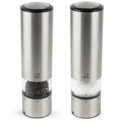 PEUGEOT Duo Moulin à Poivre et Sel Electrique Elis Sense U'Select 20 cm Inox* Moulin