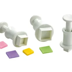 MALLARD FERRIERE Emporte Pièce Carré 5, 10, 15 mm* Emporte Pièce - Découpoir Pâtisserie