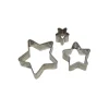 PME Emporte Pièce Etoile en inox (x3)* Emporte Pièce - Découpoir Pâtisserie