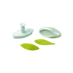 MALLARD FERRIERE Emporte Pièce Feuille Pétale de 6 cm (x2)* Emporte Pièce - Découpoir Pâtisserie