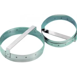 MALLARD FERRIERE Emporte pièce Galette 18 cm A Poignée - Découpoir Inox* Emporte Pièce - Découpoir Pâtisserie