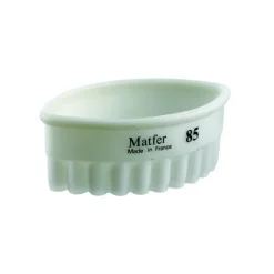 MATFER Emporte Pièce Ovale Cannelé 8,5 x 5 cm Exoglass* Emporte Pièce - Découpoir Pâtisserie