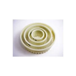 MATFER Emporte Pièce Rond Cannelé 4 cm Exoglass* Emporte Pièce - Découpoir Pâtisserie