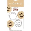SCRAPCOOKING Emporte-Pièce Biscuit Sourire en Inox (x2)* Emporte Pièce - Découpoir Pâtisserie