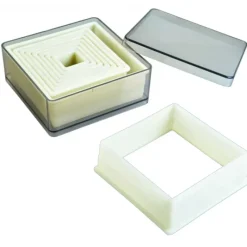 IBILI Emporte-Pièce Carré Uni Polyglass (x9)* Emporte Pièce - Découpoir Pâtisserie