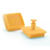 IBILI Emporte-Pièce Plastique Petit Beurre 7 x 5,5 cm avec Poussoir* Emporte Pièce - Découpoir Pâtisserie