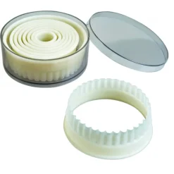 IBILI Emporte-Pièce Rond Cannelé Polyglass (x9)* Emporte Pièce - Découpoir Pâtisserie