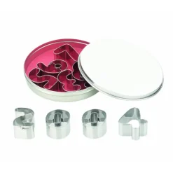 IBILI Emporte-Pièces Inox Chiffres x 9* Emporte Pièce - Découpoir Pâtisserie