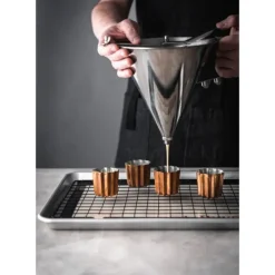 DE BUYER Entonnoir à piston KWIK PRO Inox 1.9 L* Entonnoir À Piston