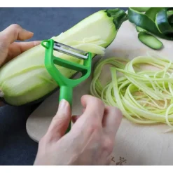 OPINEL Eplucheur en Polymère Vert T-duo* Eplucheurs, Dénoyauteur