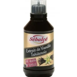 SEBALCE Extrait de Vanille Tahitensis liquide avec grains 50cl Sébalcé* Arômes Alimentaires