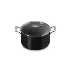 LE CREUSET Faitout Antiadhérent Essentiel Céramique 24 cm et Couvercle* Faitout