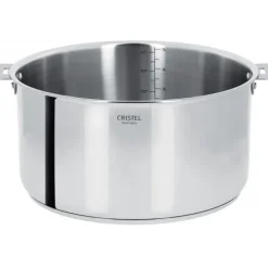 CRISTEL Faitout Casteline Ø 22 cm Manche Amovible Inox* Faitout