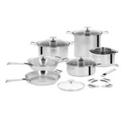 CRISTEL Faitout Casteline Ø 22 cm Manche Amovible Inox* Faitout