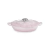 LE CREUSET Faitout Fonte Émaillée Pétales Shell Pink 26 cm* Faitout