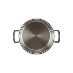 LE CREUSET Faitout Inox 24 cm avec Couvercle* Faitout