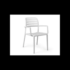 NARDI Fauteuil en Polypropylène Costa Bistrot Blanc* Mobilier Terrasse Restaurant