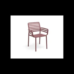 NARDI Fauteuil en Résine Doga Marsala* Mobilier Terrasse Restaurant