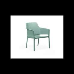 NARDI Fauteuil en Résine Vert d'Eau Net Relax* Mobilier Lounge|Salon De Jardin Professionnel