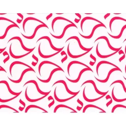 MALLARD FERRIERE Feuilles de transfert chocolat vagues rouges 34 x 26,5 cm (x10)* Décoration Comestible