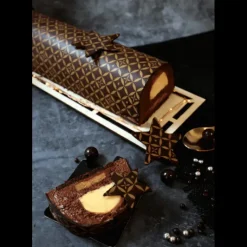 SCRAPCOOKING Feuilles de Transfert Chocolat Couture (x2)* Décoration Comestible