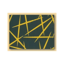 MALLARD FERRIERE Feuilles de transfert chocolat Paillettes jaunes 34 x 26,5 cm (x10)* Décoration Comestible