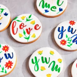 FUNCAKES Feutre alimentaire Vert feuille* Décoration Comestible